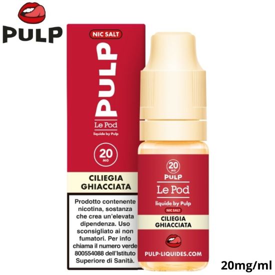 Immagine di PULP LE POD LIQUIDE CILIEGIA GHIACCIATA 10ml 20mg/ml - PLN015218