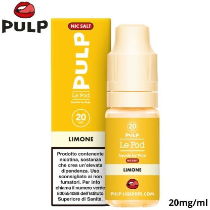 Picture of PULP LE POD LIQUIDE LIMONE 10ml 20mg/ml - PLN015222