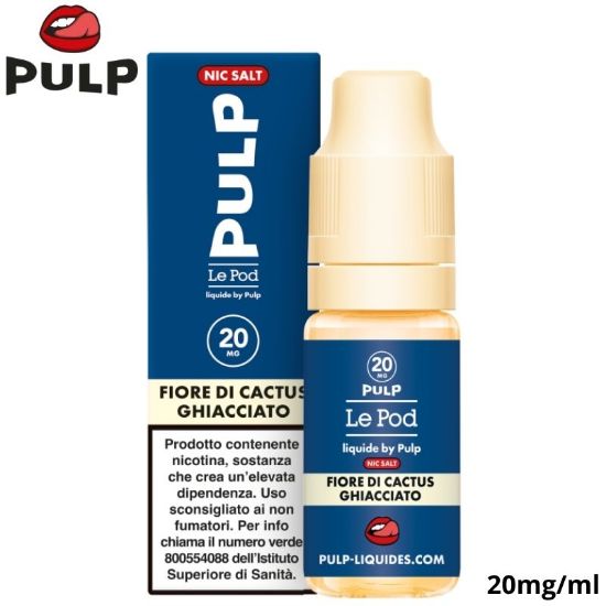 Picture of PULP LE POD LIQUIDE FIORE DI CACTUS GHIACCIATO 10ml 20mg/ml - PLN015234