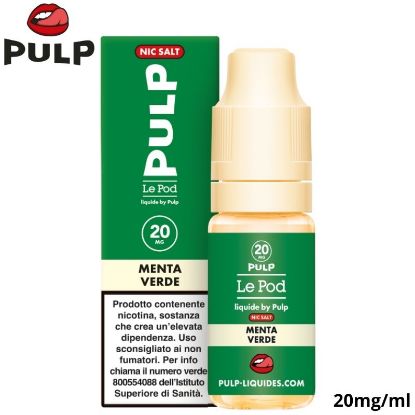 Picture of PULP LE POD LIQUIDE MENTA VERDE 10ml 20mg/ml - PLN015236