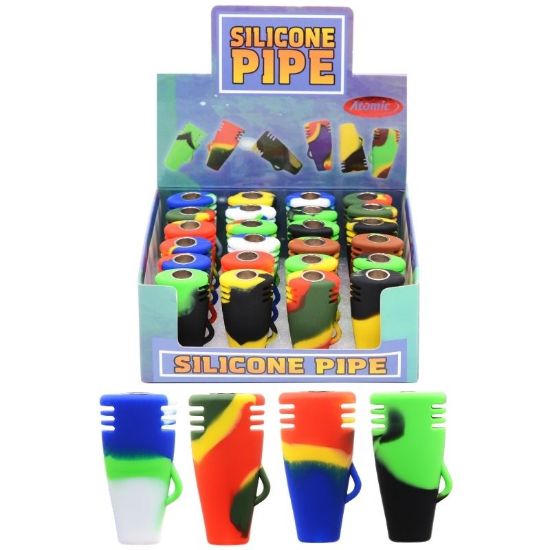 Picture of PIPA PIPETTA SILICONE 24pz COLORI ASSORTITI