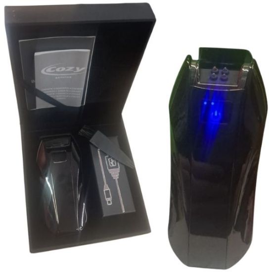 Immagine di ACCENDINO REGALO COZY USB 1pz SPARK BLACK X-ARC USB
