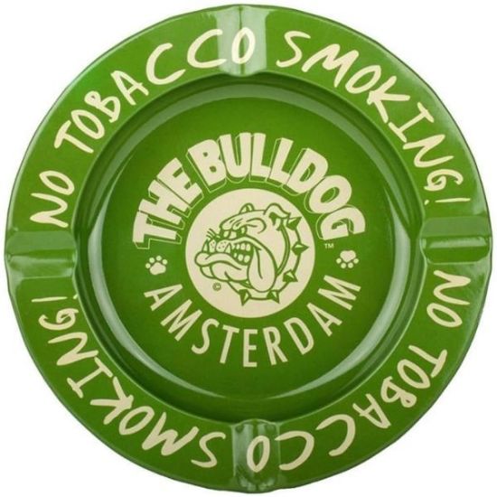 Picture of PORTACENERE DA TAVOLO SINGOLO -THE BULLDOG TIN ASHTRAY NO TABACCO