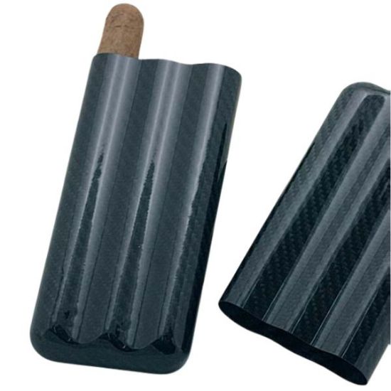Immagine di PORTASIGARO x3 CARBONIO 18mm L.120mm 1pz NERO