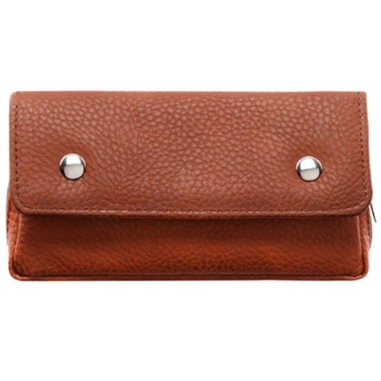 Picture of PIPA PORTA PIPA 1pz SIMILPELLE MARRONE - ATOMIC