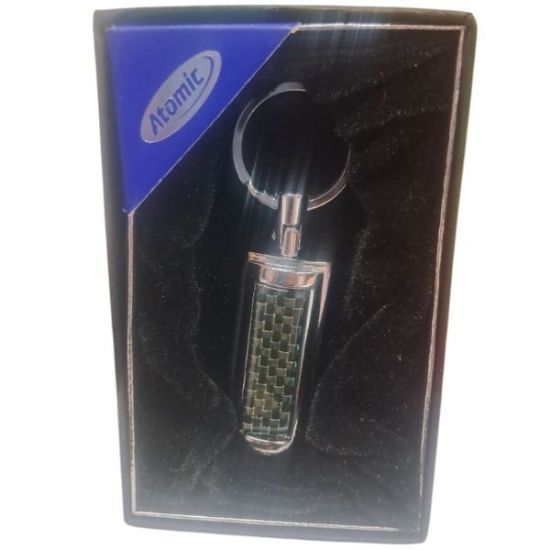 Immagine di PORTACHIAVI ATOMIC CARBONIO VERDE 1pz + SCATOLA REGALO