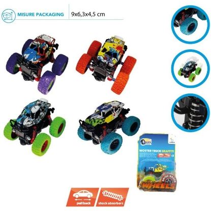 Picture of GIOCHI URBAN CITY MOSTER TRUCK GRAFFITTI A FRIZIONE ASS.TO