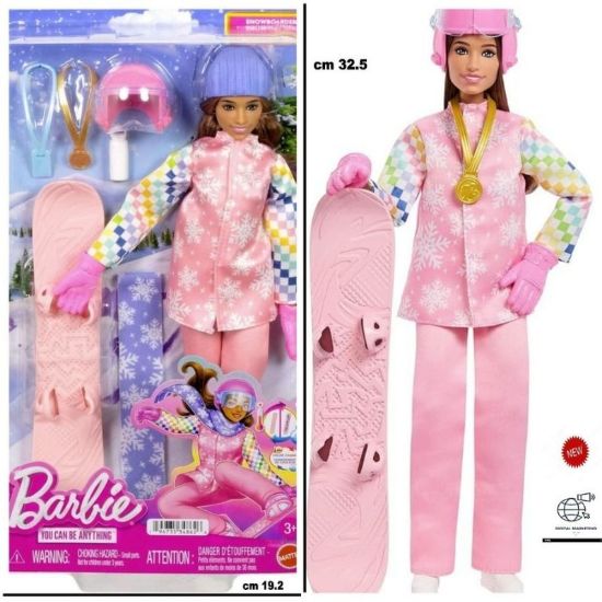 Picture of GIOCHI BAMBOLA BARBIE SNOWBOARDER 65th