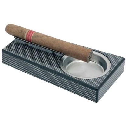 Immagine di PORTACENERE DA TAVOLO 1pz IN CARBONIO X SIGARI