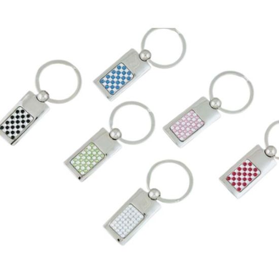 Immagine di PORTACHIAVI SWAROWSKI 1pz COLORI ASSORTITI