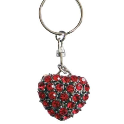Picture of PORTACHIAVI RUBY HEART ROSSO