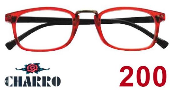 Immagine di OCCHIALI GRAD. IOI CHARRO OHIO (da 2.00) 1pz ROSSO