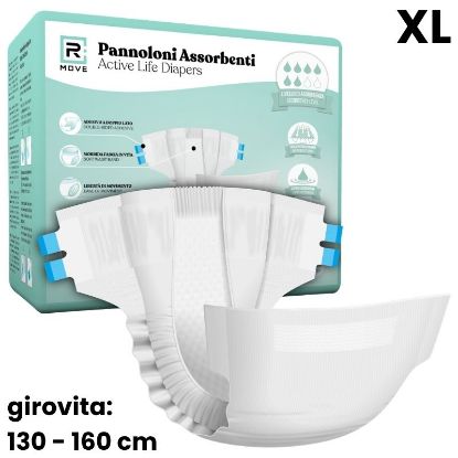 Immagine di PANNOLONI ASSORBENTI ADULTO Tg.XL 22pz ACTIVELIFE