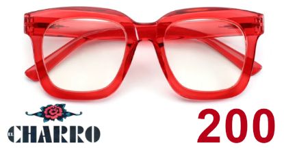 Immagine di OCCHIALI GRAD. IOI CHARRO CAROLINA (da 2.00) 1pz ROSSO