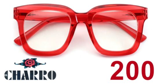 Immagine di OCCHIALI GRAD. IOI CHARRO CAROLINA (da 2.00) 1pz ROSSO