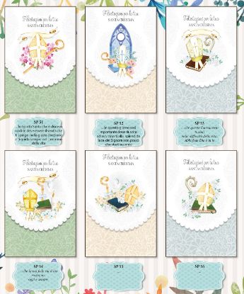 Immagine di BIGLIETTI MARPIMAR CRESIMA DESIGN 12pz