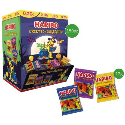 Immagine di HARIBO MINIS HALLOWEEN 150pz BOCCA DI LUPO