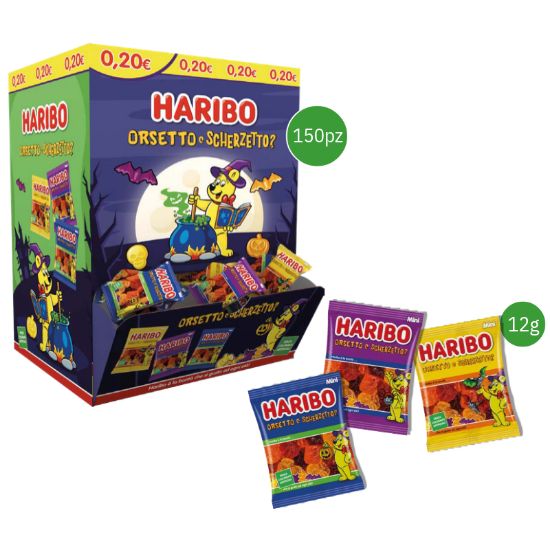 Immagine di HARIBO MINIS HALLOWEEN 150pz BOCCA DI LUPO