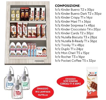Immagine di FERRERO KIT MAGIC BOX WINTER TOP 437pz - PR2026 composto da: