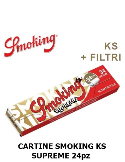Immagine di CARTINE SMOKING KS SUPREME composta da:------