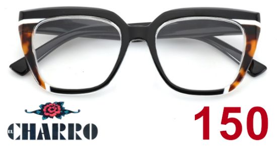 Immagine di OCCHIALI GRAD. IOI CHARRO COSTARICA (da 1.50) 1pz NERO TARTARUGA