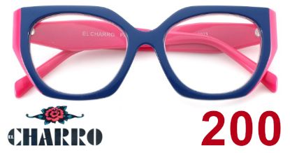 Immagine di OCCHIALI GRAD. IOI CHARRO PANAMA (da 2.00) 1pz BLU FUCSIA