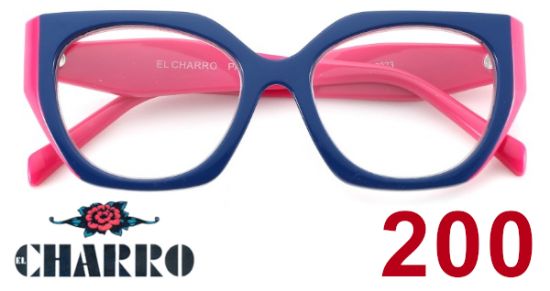 Immagine di OCCHIALI GRAD. IOI CHARRO PANAMA (da 2.00) 1pz BLU FUCSIA