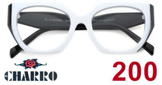 Immagine di OCCHIALI GRAD. IOI CHARRO PANAMA (da 2.00) 1pz BIANCO NERO