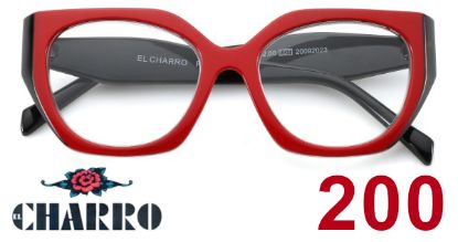Immagine di OCCHIALI GRAD. IOI CHARRO PANAMA (da 2.00) 1pz ROSSO NERO