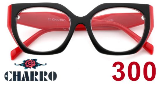 Picture of OCCHIALI GRAD. IOI CHARRO PANAMA (da 3.00) 1pz NERO ROSSO