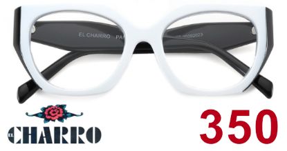 Immagine di OCCHIALI GRAD. IOI CHARRO PANAMA (da 3.50) 1pz NERO BIANCO