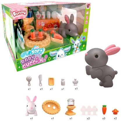 Immagine di GIOCHI BABY CUCCIOLI SOFT - BUNNY PLAYSET 1pz