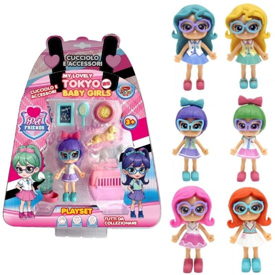 Picture of GIOCHI MY LOVELY TOKYO BABY GIRLS 1pz