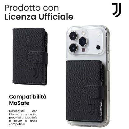 Immagine di PORTAFOGLIO UNISEX 1pz SMART SLIDE JUVENTUS + SCATOLA REGALO E BORSA