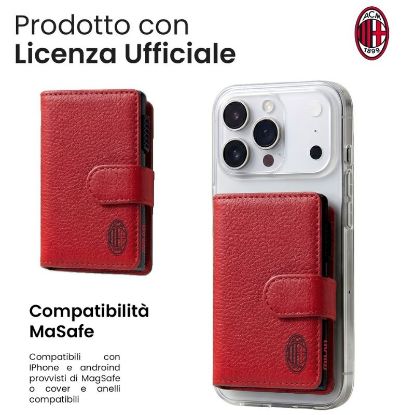 Immagine di PORTAFOGLIO UNISEX 1pz SMART SLIDE MILAN + SCATOLA REGALO E BORSA