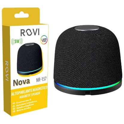 Immagine di SPEAKER WIRELESS 5W NOVA NR157 1pz LUCE LED - ROVI