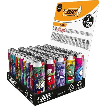 Picture of ACCENDINO BIC MAXI J26 PIETRINA 50pz CARTOONS