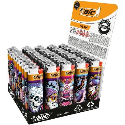 Immagine di ACCENDINO BIC MEDIO J23 PIETRINA 50pz FLAMING