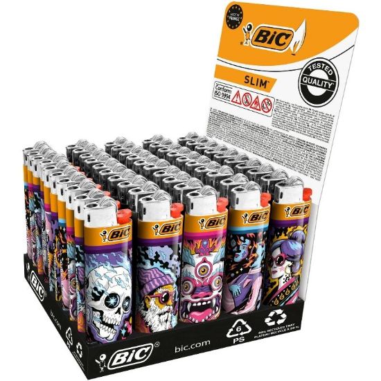 Immagine di ACCENDINO BIC MEDIO J23 PIETRINA 50pz FLAMING