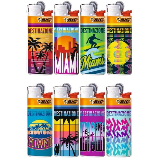 Immagine di ACCENDINO BIC MINI J25 PIETRINA 50pz MIAMI