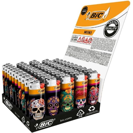 Immagine di ACCENDINO BIC MINI J25 PIETRINA 50pz MUERTO