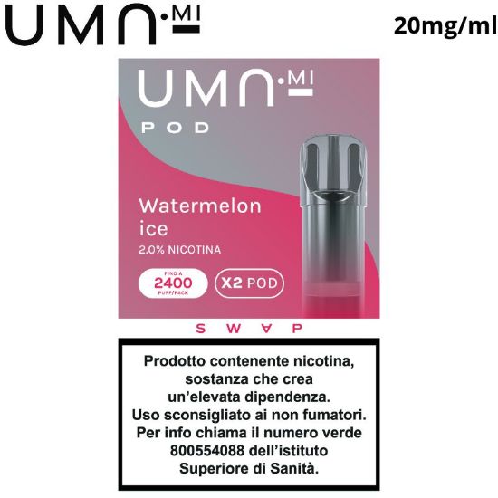 Picture of UMA.MI SWAP POD 1x2pz WATERMELON ICE 2ml 20mg/ml - PLN012432