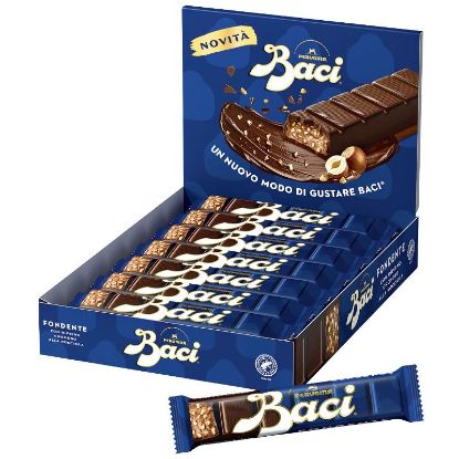 Picture of BACI PERUGINA BARRETTE RIPIENE 14pz 38gr DARK - PR2026