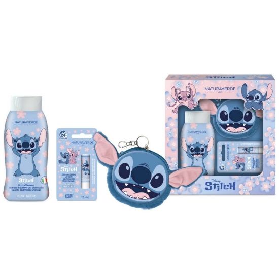 Picture of COFANETTO NAT VERDE  COF KIDS STITCH DOC250+BCACAO+P/MONETE