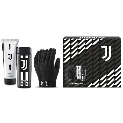 Immagine di COFANETTO SQUADRE COF JUVENTUS PERSONAL CARE GUANTI T.U.