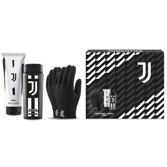 Immagine di COFANETTO SQUADRE COF JUVENTUS PERSONAL CARE GUANTI T.U.