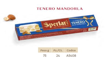 Immagine di SPERLARI TORRONE TENERO MANDORLA 24pz 75gr - PR2026