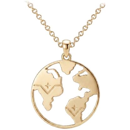 Immagine di BLINK COLLANA WORLD Collana Gold  Stainless Steel 304