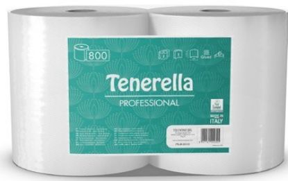 Immagine di CARTA PULITUTTO MAXI ROTOLO 2pz 800 STRAPPI 2VELI - PROFESSIONAL 3114gr