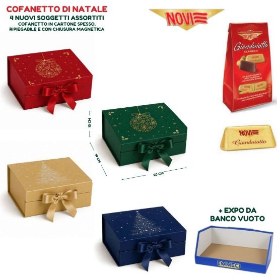 Picture of EMMECI SCATOLA CIOCCOLATINI NOVI 10pz 160gr EXPO DA BANCO